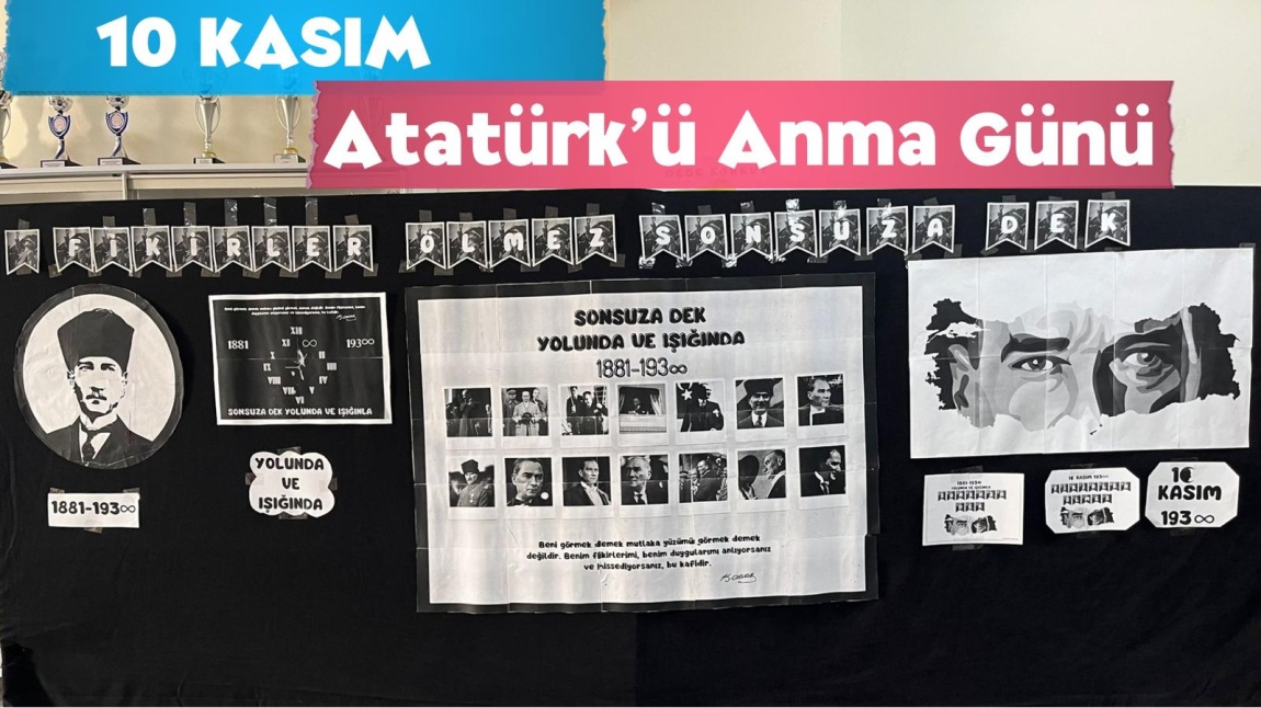 10 KASIM ATATÜRK'Ü ANMA TÖRENİ